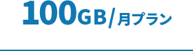 100GB/月プラン